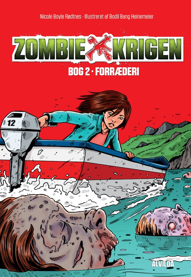 Kirjankansi teokselle Zombie-krigen 2: Forræderi
