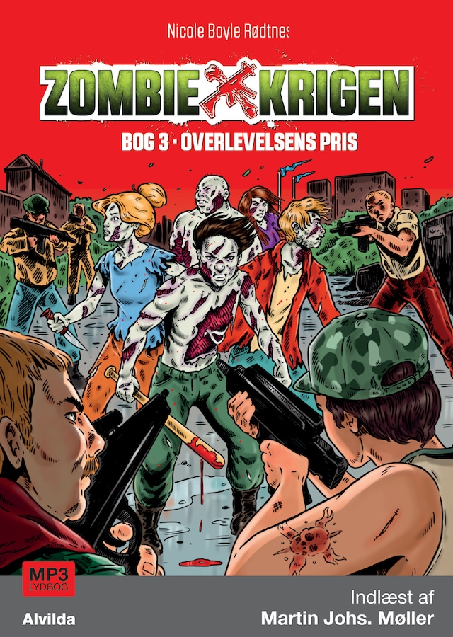 Copertina del libro per Zombie-krigen 3: Overlevelsens pris