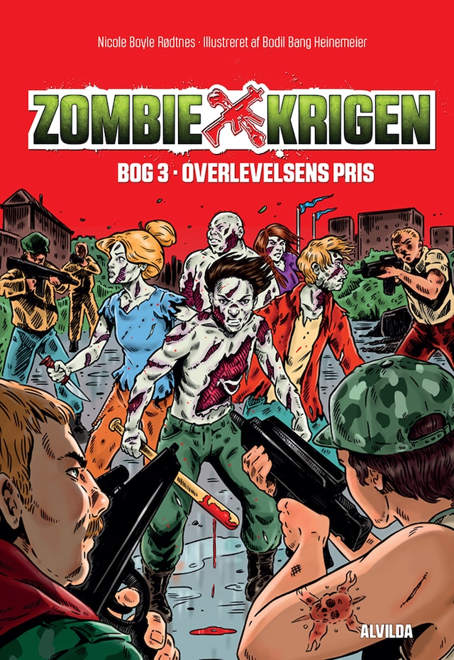 Kirjankansi teokselle Zombie-krigen 3: Overlevelsens pris