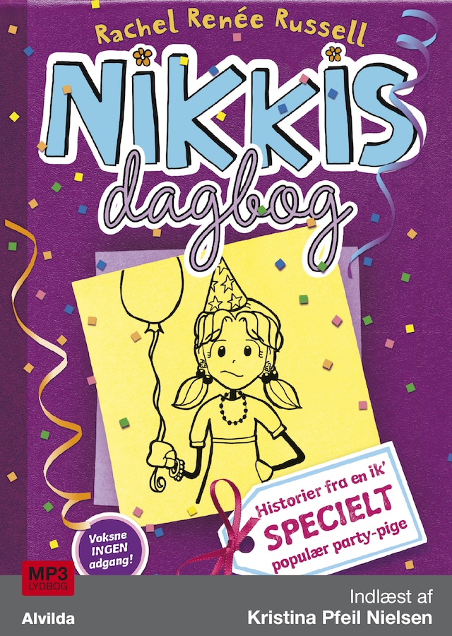 Book cover for Nikkis dagbog 2: Historier fra en ik' specielt populær party-pige