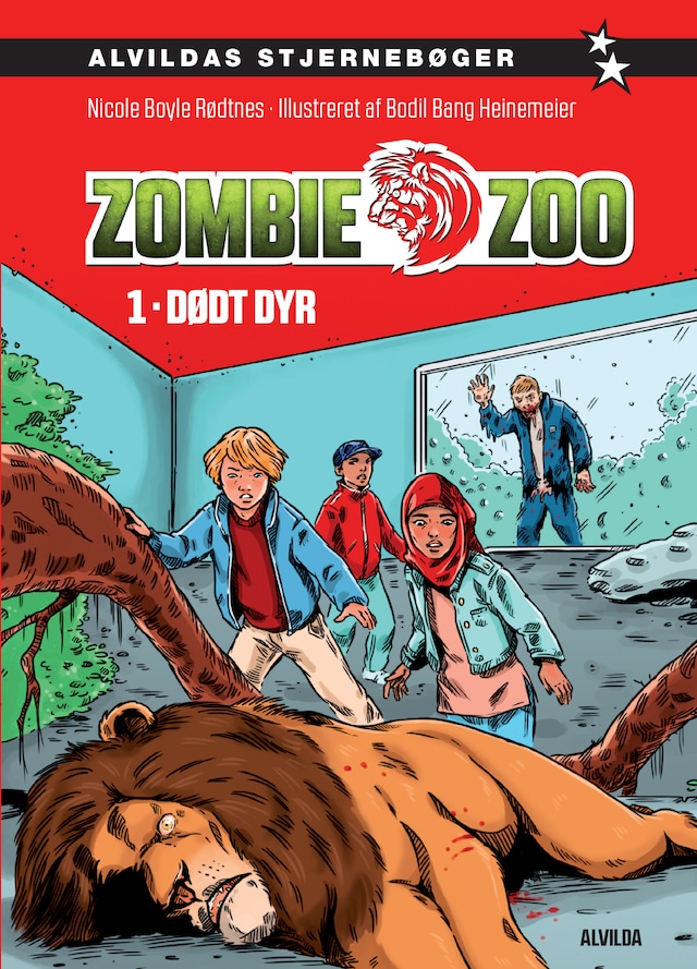 Book cover for Zombie zoo 1: Dødt dyr