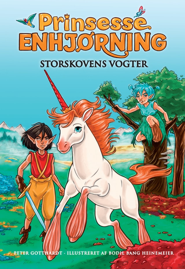 Book cover for Prinsesse Enhjørning - Storskovens vogter (1)