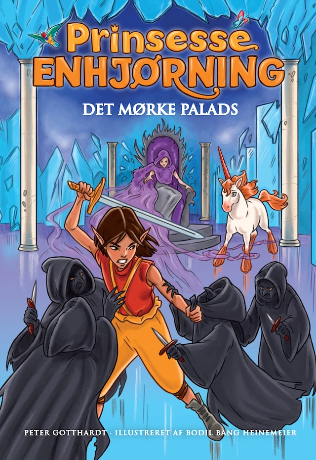 Couverture de livre pour Prinsesse Enhjørning - Det mørke palads (3)