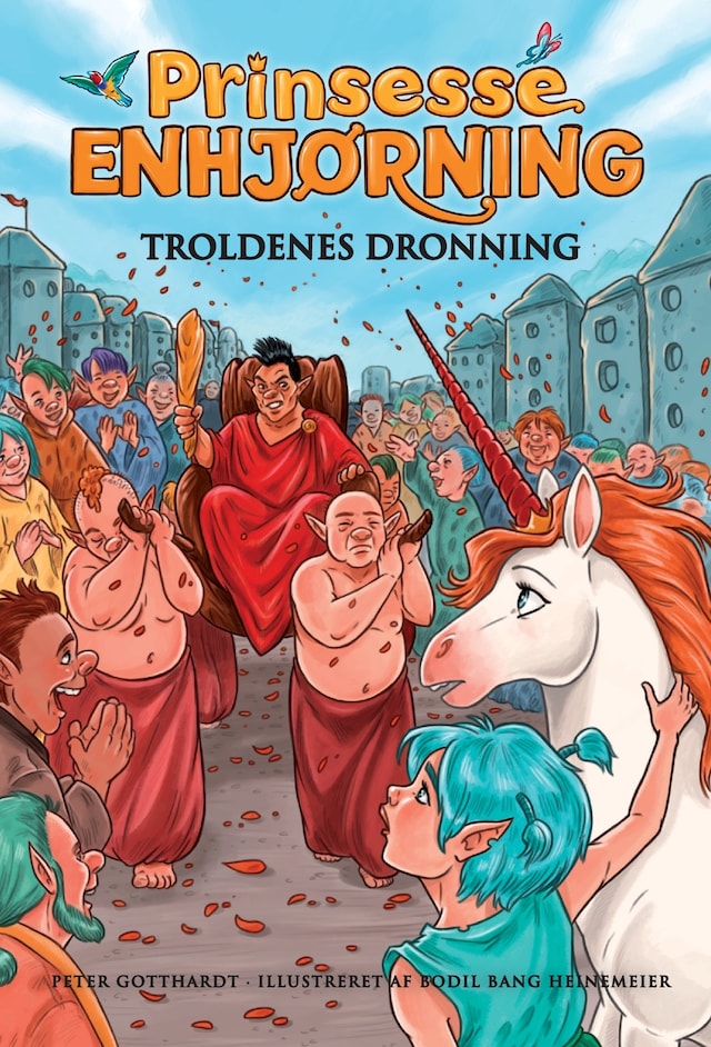 Book cover for Prinsesse Enhjørning - Troldenes dronning (4)