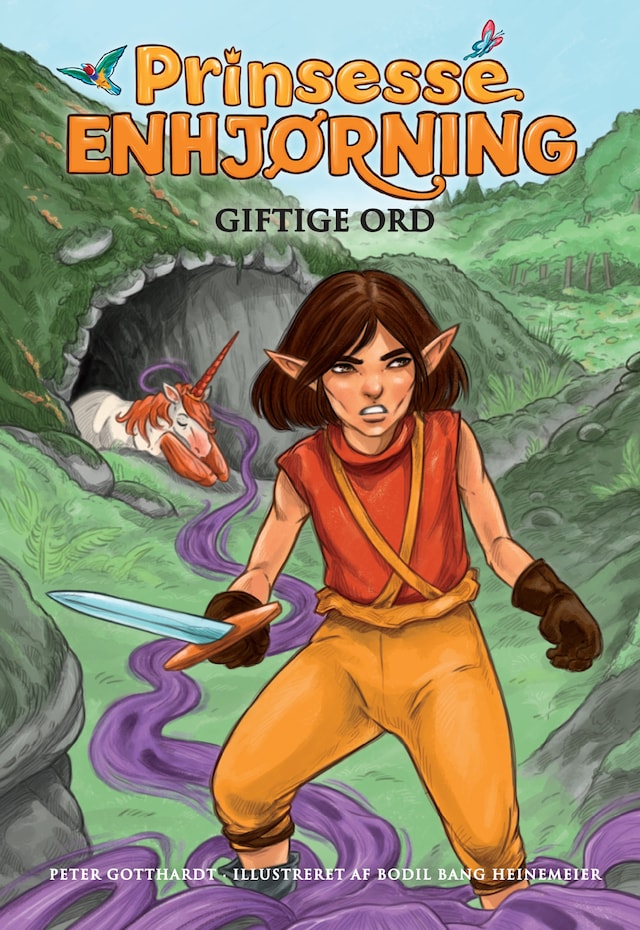 Book cover for Prinsesse Enhjørning - Giftige ord (7)