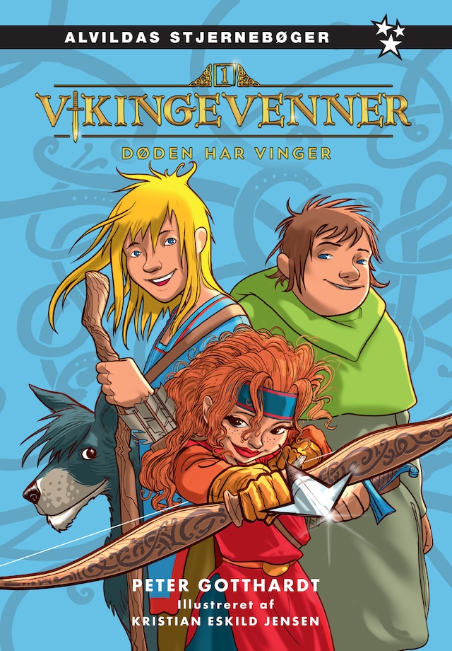 Couverture de livre pour Vikingevenner 1: Døden har vinger