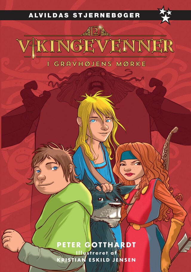 Book cover for Vikingevenner 2: Gravhøjens mørke