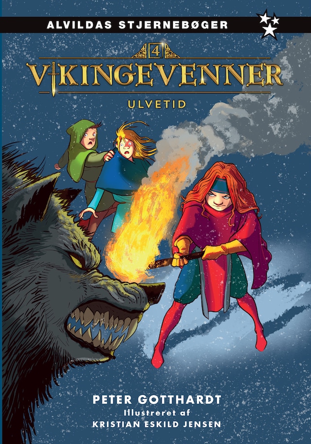 Couverture de livre pour Vikingevenner 4: Ulvetid