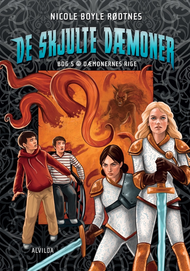 Book cover for De skjulte dæmoner 5: Dæmonernes rige
