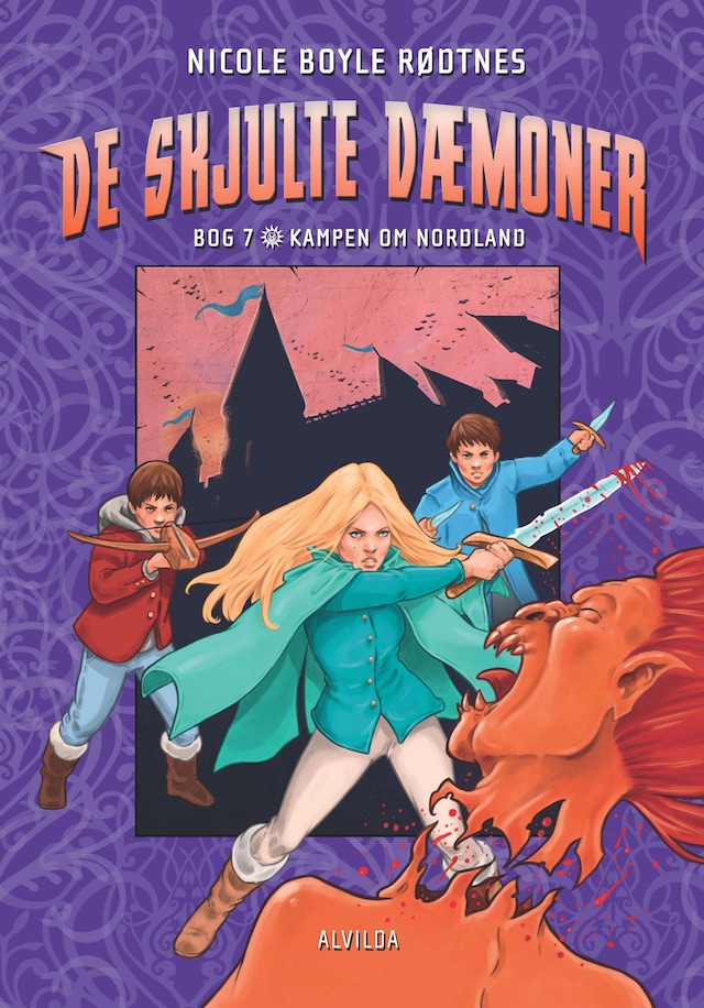 Book cover for De skjulte dæmoner 7: Kampen om Nordland