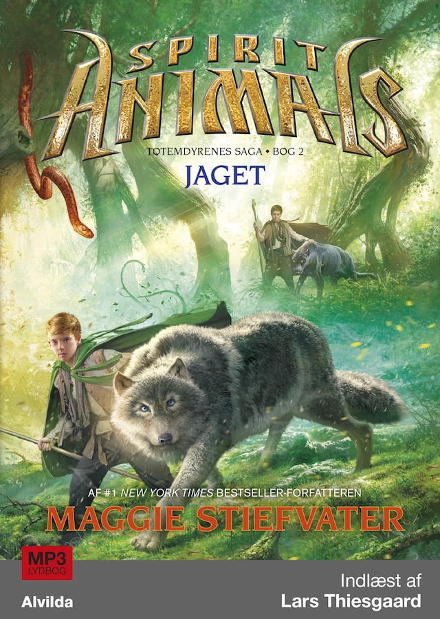Book cover for Spirit Animals 2: Jaget