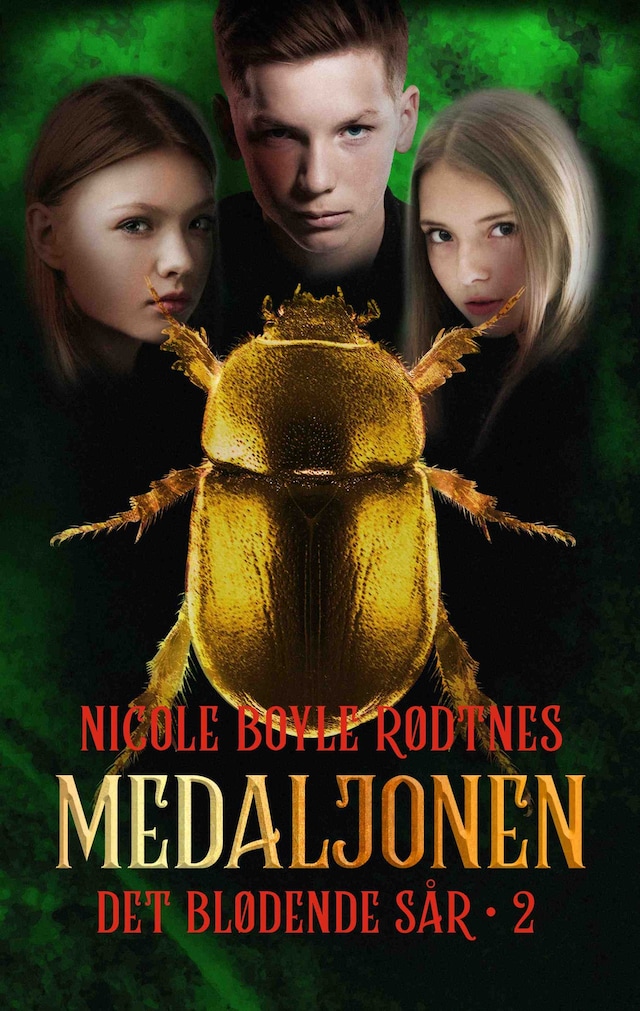 Book cover for Medaljonen 2: Det blødende sår