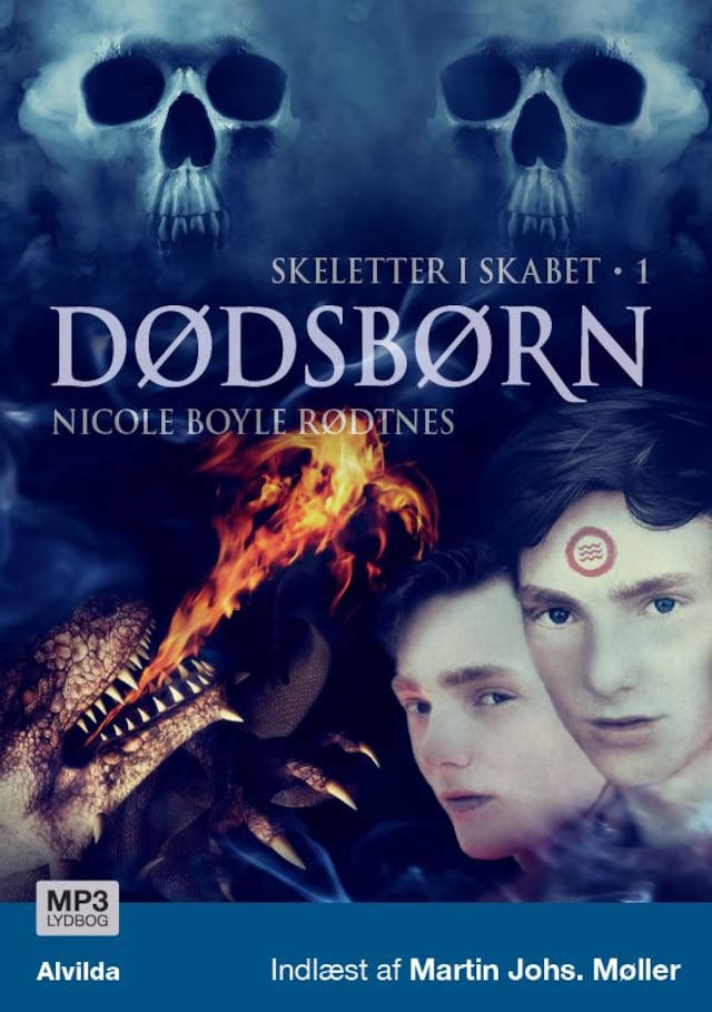 Couverture de livre pour Skeletter i skabet 1: Dødsbørn