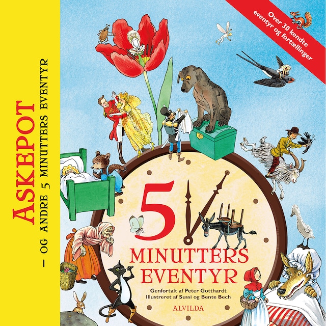 Copertina del libro per Askepot - og andre 5 minutters eventyr