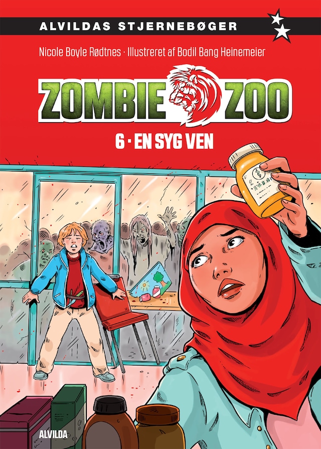 Book cover for Zombie zoo 6: En syg ven