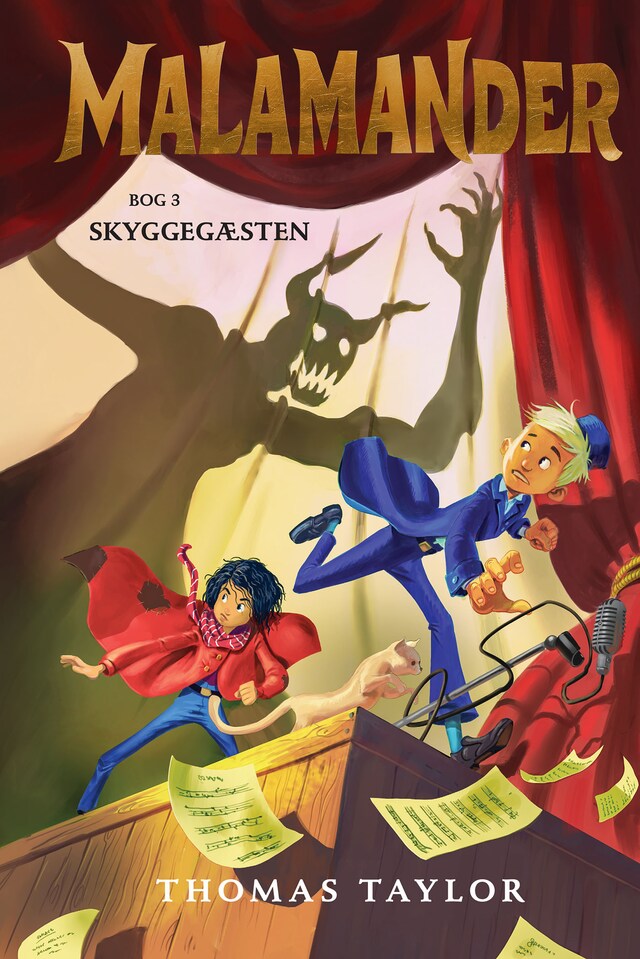 Copertina del libro per Malamander 3: Skyggegæsten