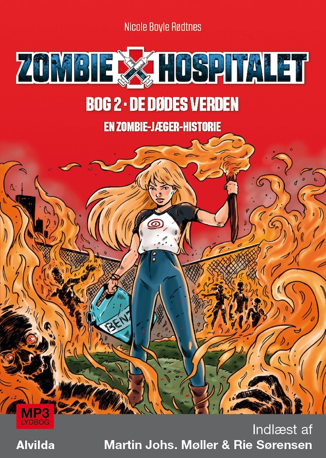 Copertina del libro per Zombie-hospitalet 2: De dødes verden