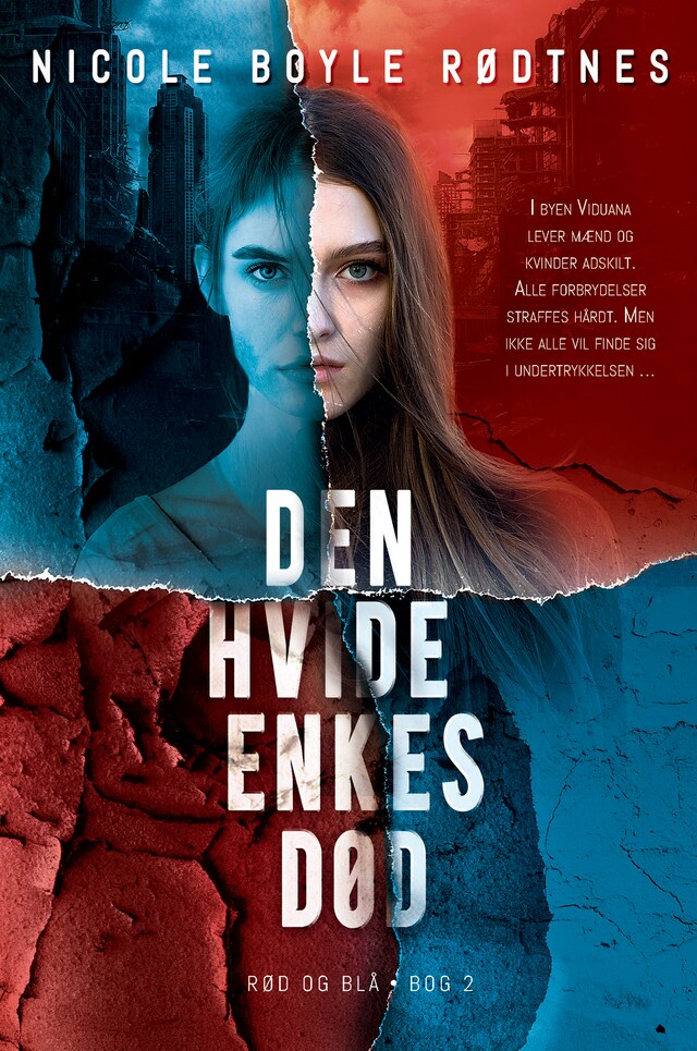 Okładka książki dla Rød og blå 2: Den hvide enkes død