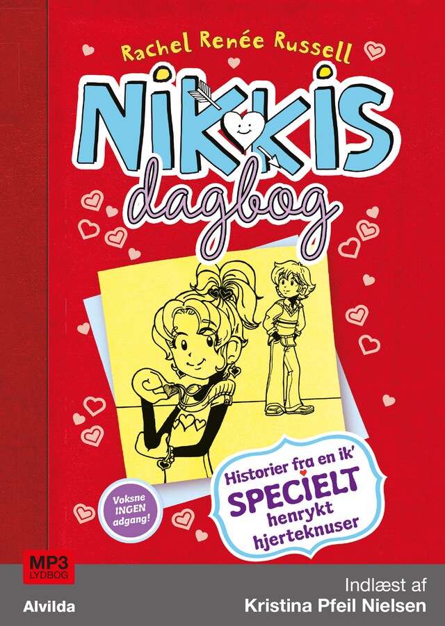 Book cover for Nikkis dagbog 6: Historier fra en ik' specielt henrykt hjerteknuser
