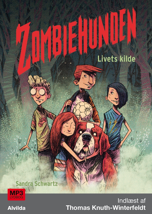 Copertina del libro per Zombiehunden 1: Livets kilde