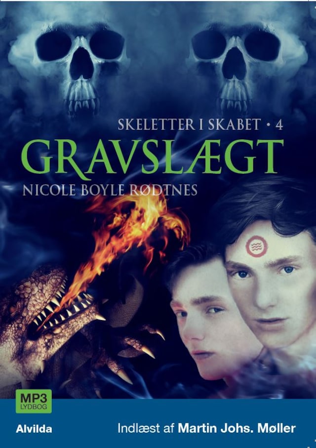 Book cover for Skeletter i skabet 4: Gravslægt