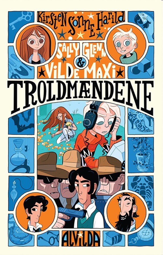 Copertina del libro per Sally, Glenn og vilde Maxi 6: Troldmændene