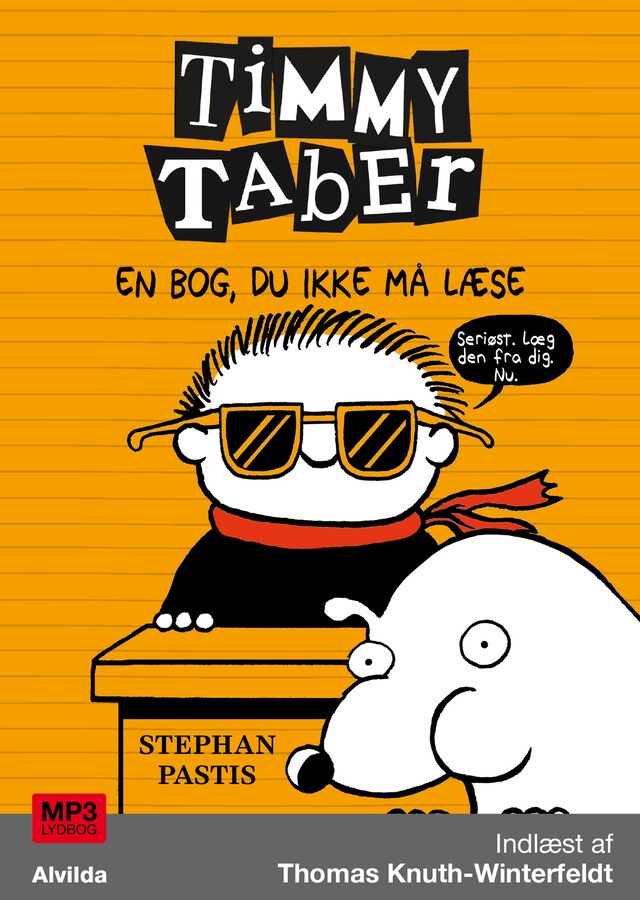 Buchcover für Timmy Taber 5: En bog, du ikke må læse