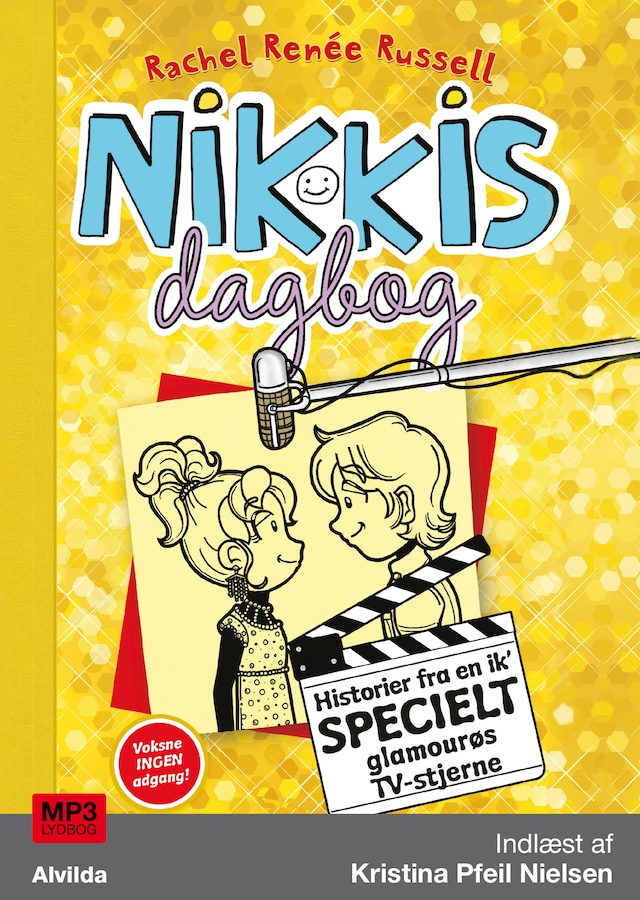 Bokomslag for Nikkis dagbog 7: Historier fra en ik’ specielt glamourøs TV-stjerne