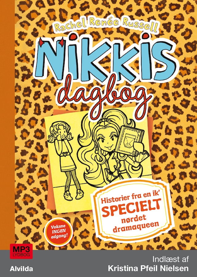 Boekomslag van Nikkis dagbog 9: Historier fra en ik’ specielt nørdet dramaqueen
