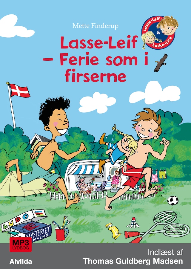 Buchcover für Lasse-Leif - Ferie som i firserne