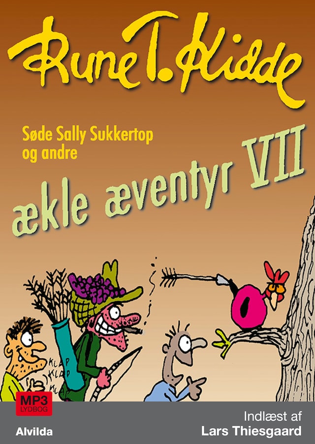 Buchcover für Søde Sally Sukkertop og andre ækle æventyr 7