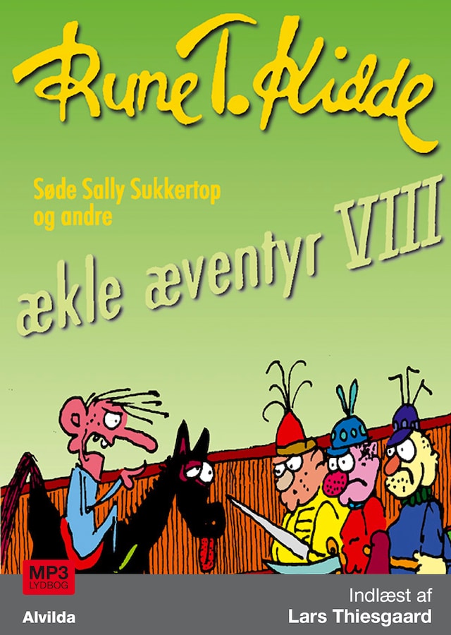 Buchcover für Søde Sally Sukkertop og andre ækle æventyr 8