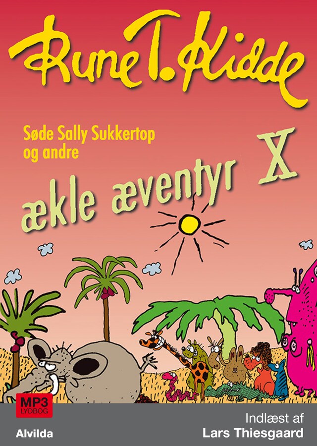 Copertina del libro per Søde Sally Sukkertop og andre ækle æventyr 10