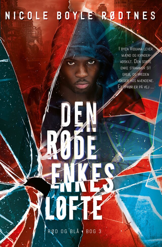 Portada de libro para Rød og blå 3: Den røde enkes løfte