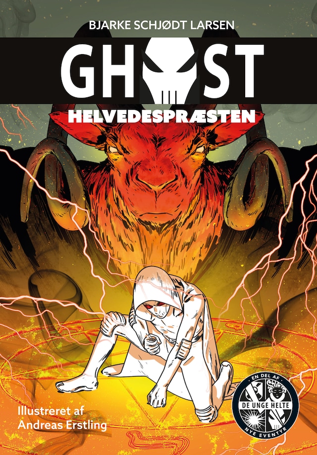 Boekomslag van GHOST 7: Helvedespræsten