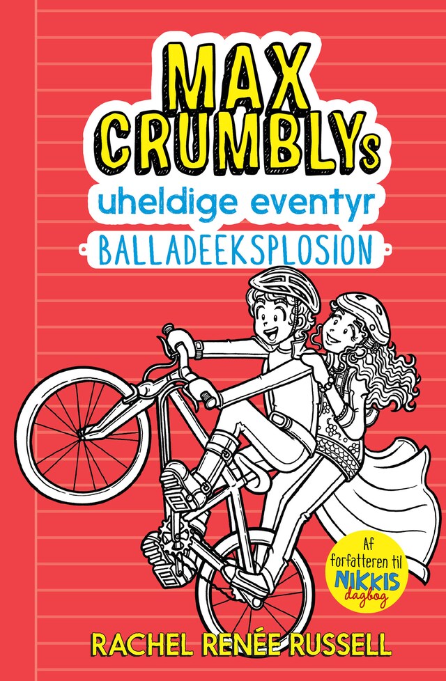 Book cover for Max Crumblys uheldige eventyr 3: Balladeeksplosion