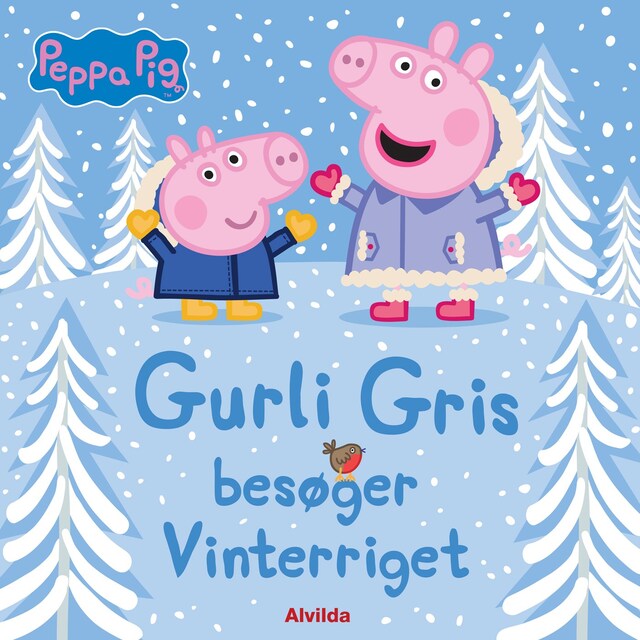 Couverture de livre pour Gurli Gris besøger Vinterriget