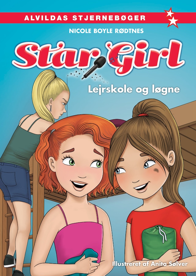 Book cover for Star Girl 10: Lejrskole og løgne