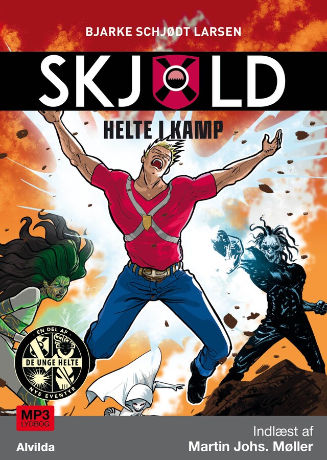 Copertina del libro per Skjold 4: Helte i kamp