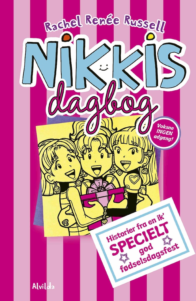 Boekomslag van Nikkis dagbog 13: Historier fra en ik’ specielt god fødselsdagsfest
