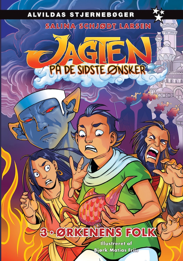 Buchcover für Jagten på de sidste ønsker 3: Ørkenens folk