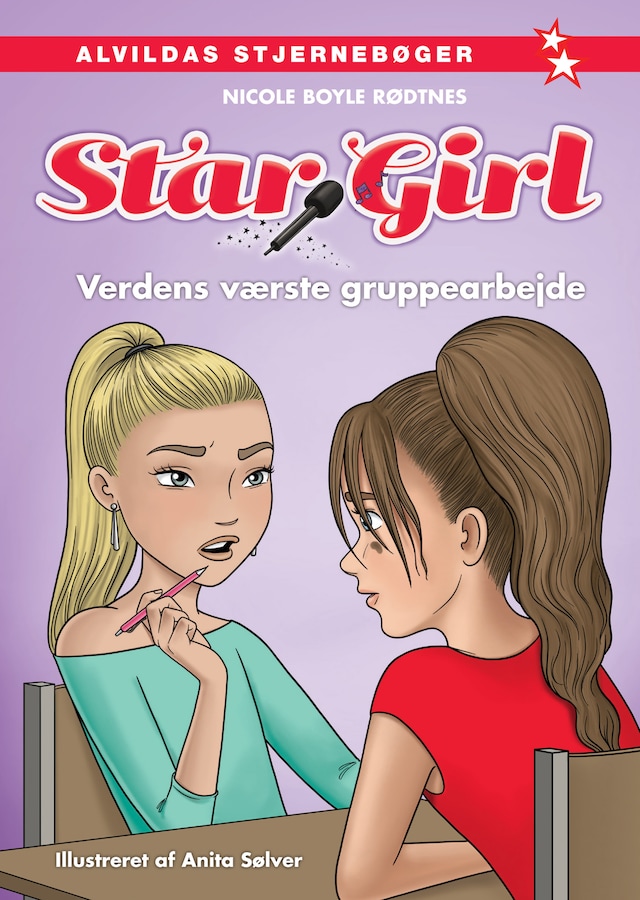 Buchcover für Star Girl 11: Verdens værste gruppearbejde