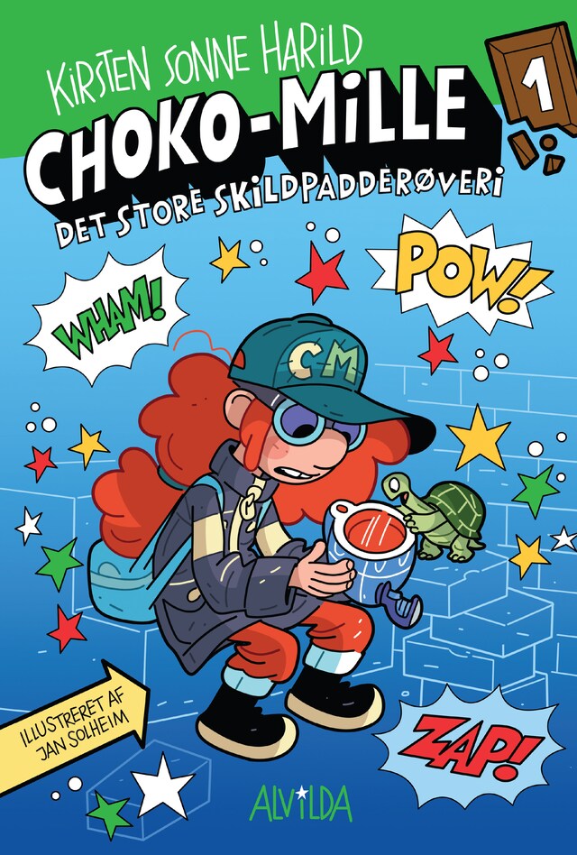 Buchcover für Choko-Mille 1: Det store skildpadderøveri