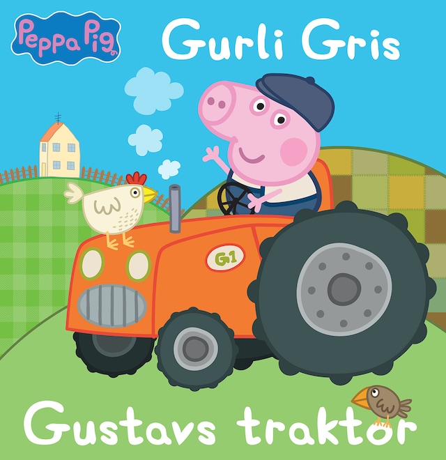 Portada de libro para Gurli Gris - Gustavs traktor