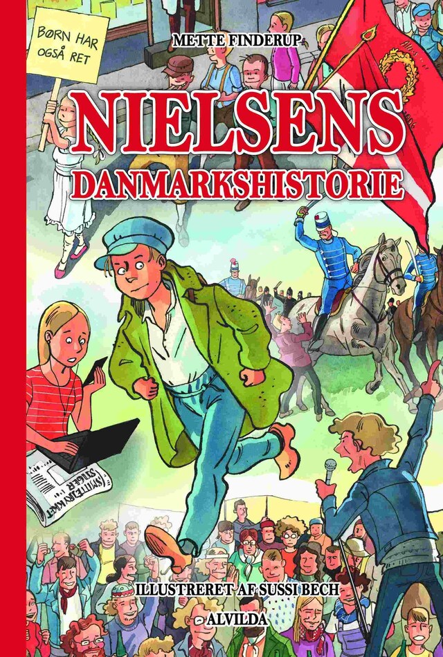 Bogomslag for Nielsens danmarkshistorie