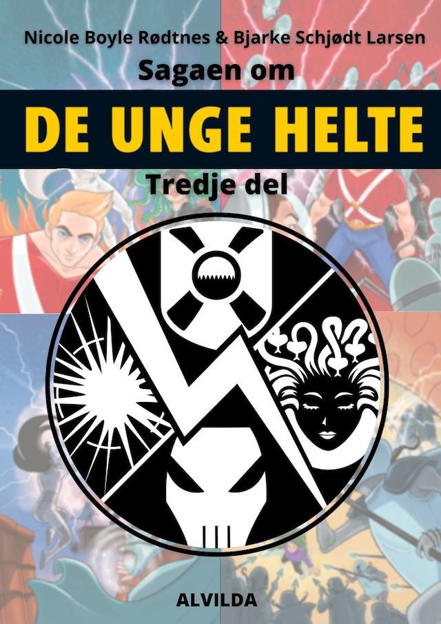 Book cover for Sagaen om de unge helte: Tredje samlebind