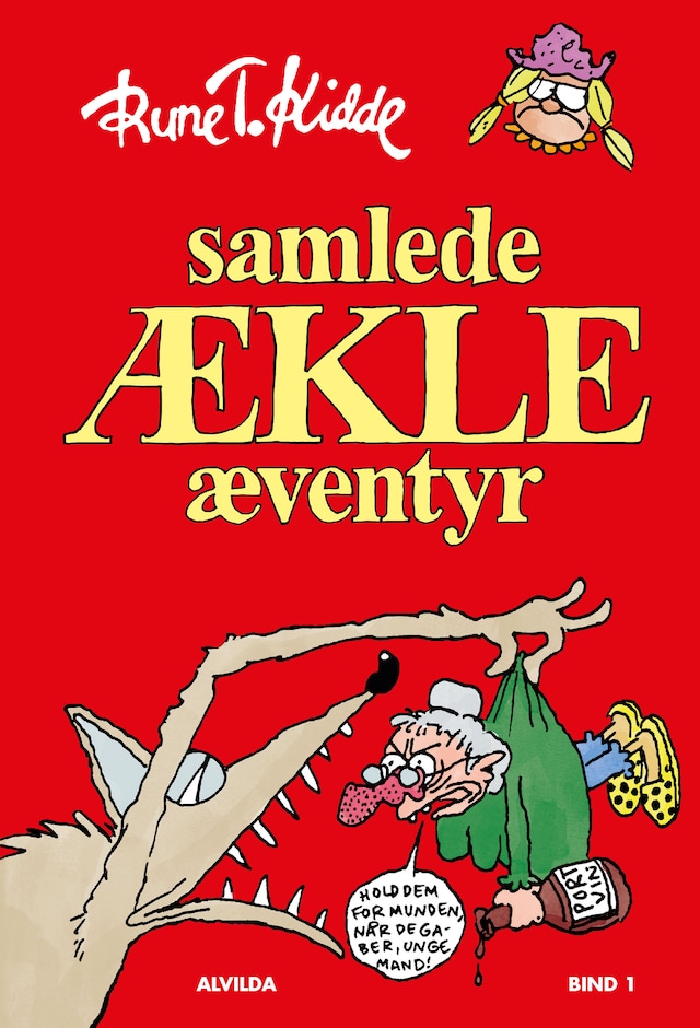 Portada de libro para Samlede ækle æventyr - bind 1