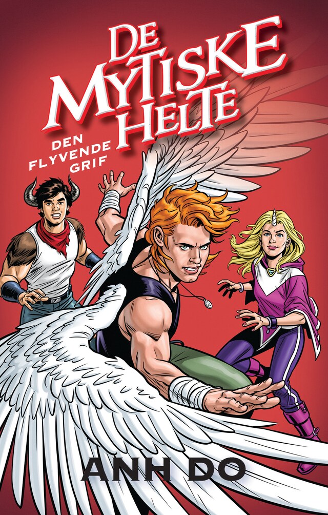 Buchcover für De mytiske helte 3: Den flyvende grif