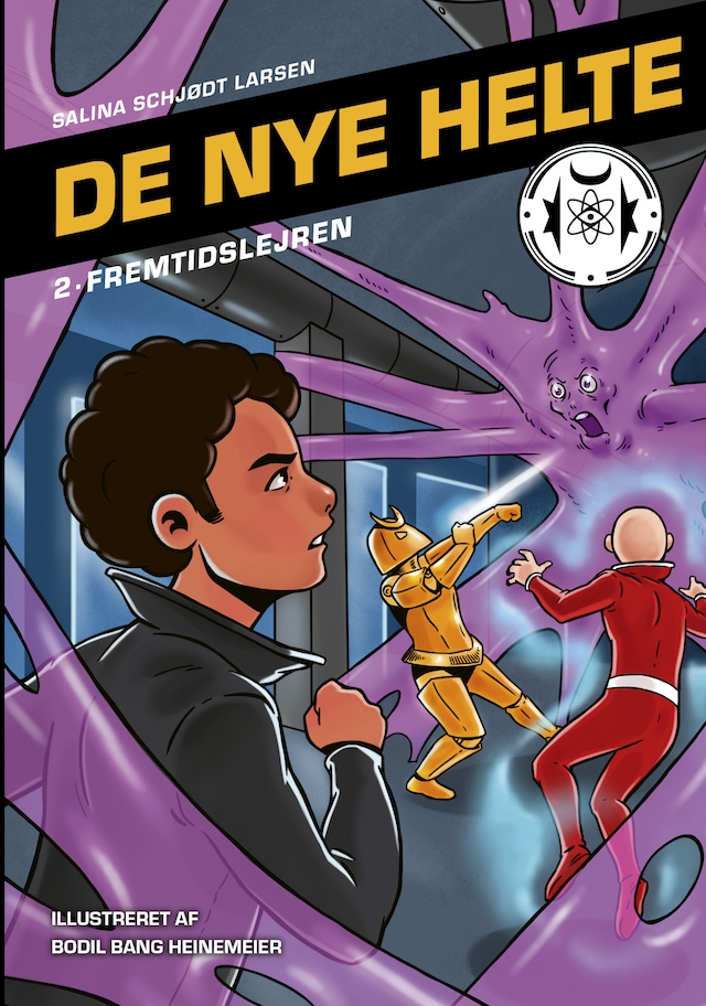Book cover for De nye helte 2: Fremtidslejren