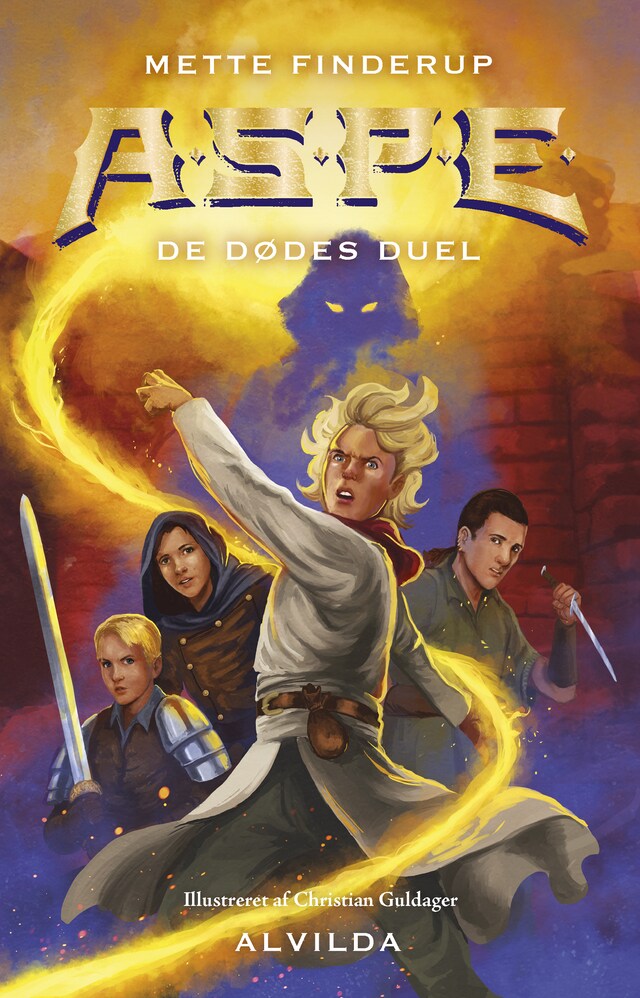 Okładka książki dla A.S.P.E. 10: De dødes duel